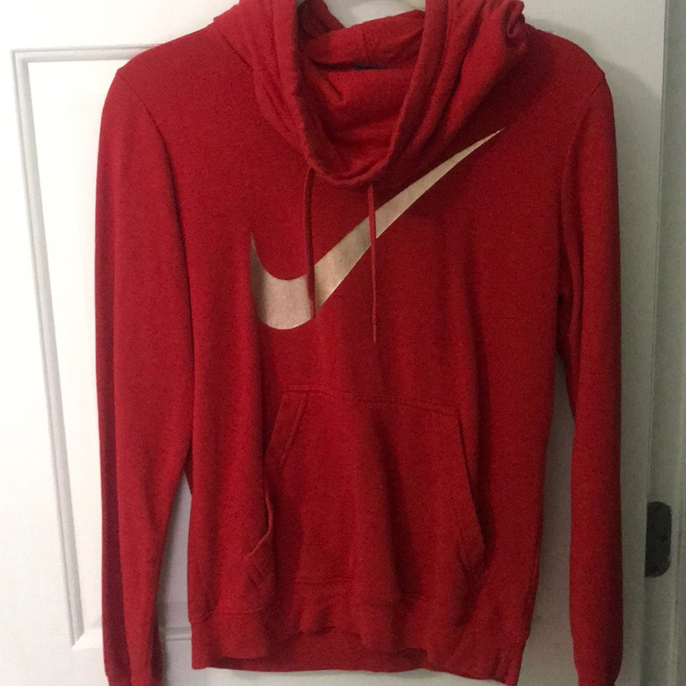 Red Nike Hoodie
